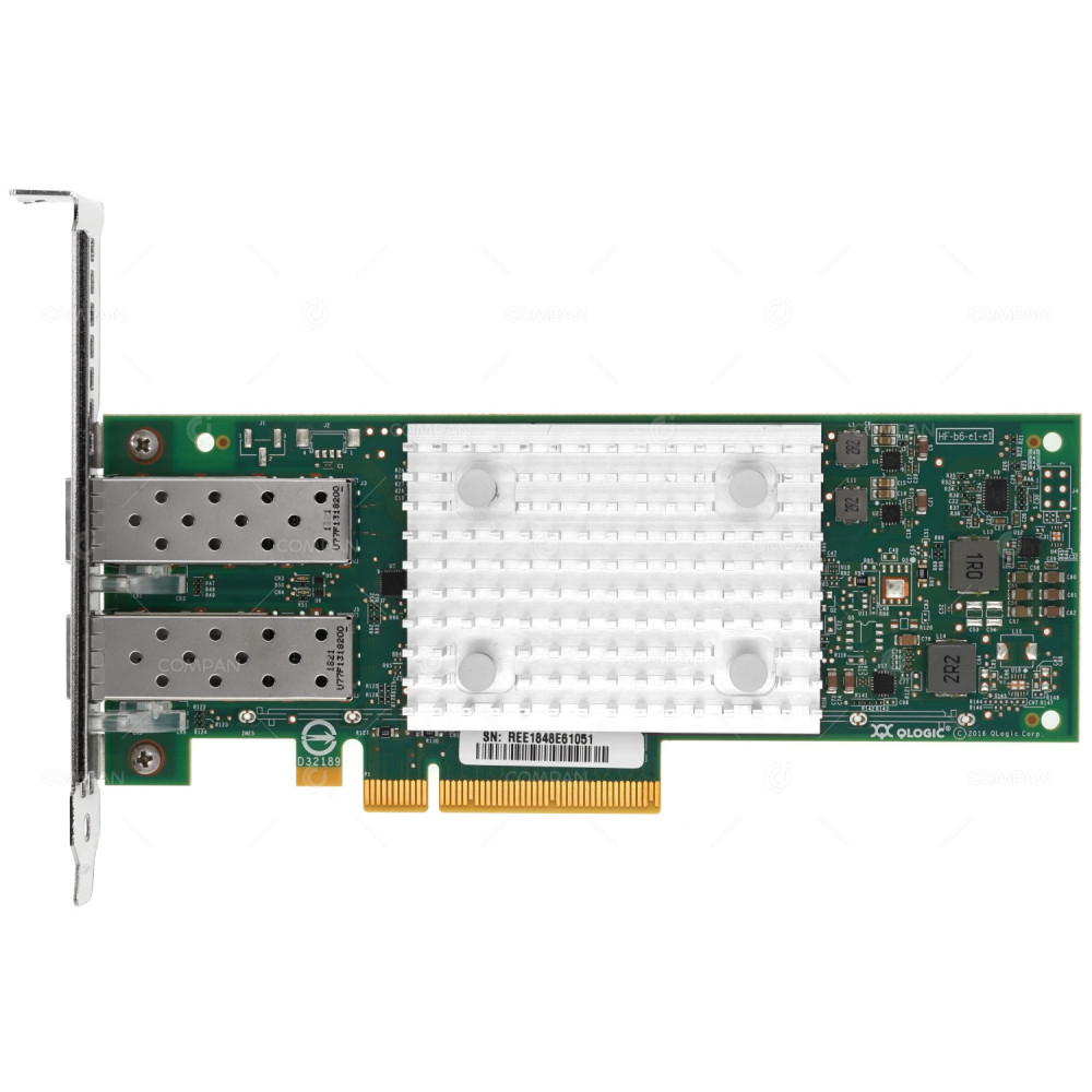 5252W DELL QLOGIC QL41112 DUAL PORT 10GB SFP+ PCI-E NETWORK ADAPTER